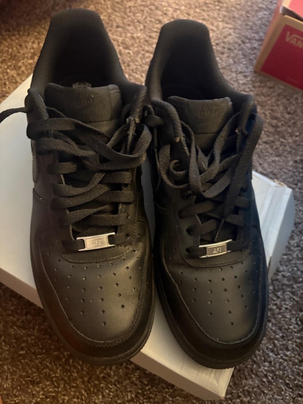 Black Air Force Ones